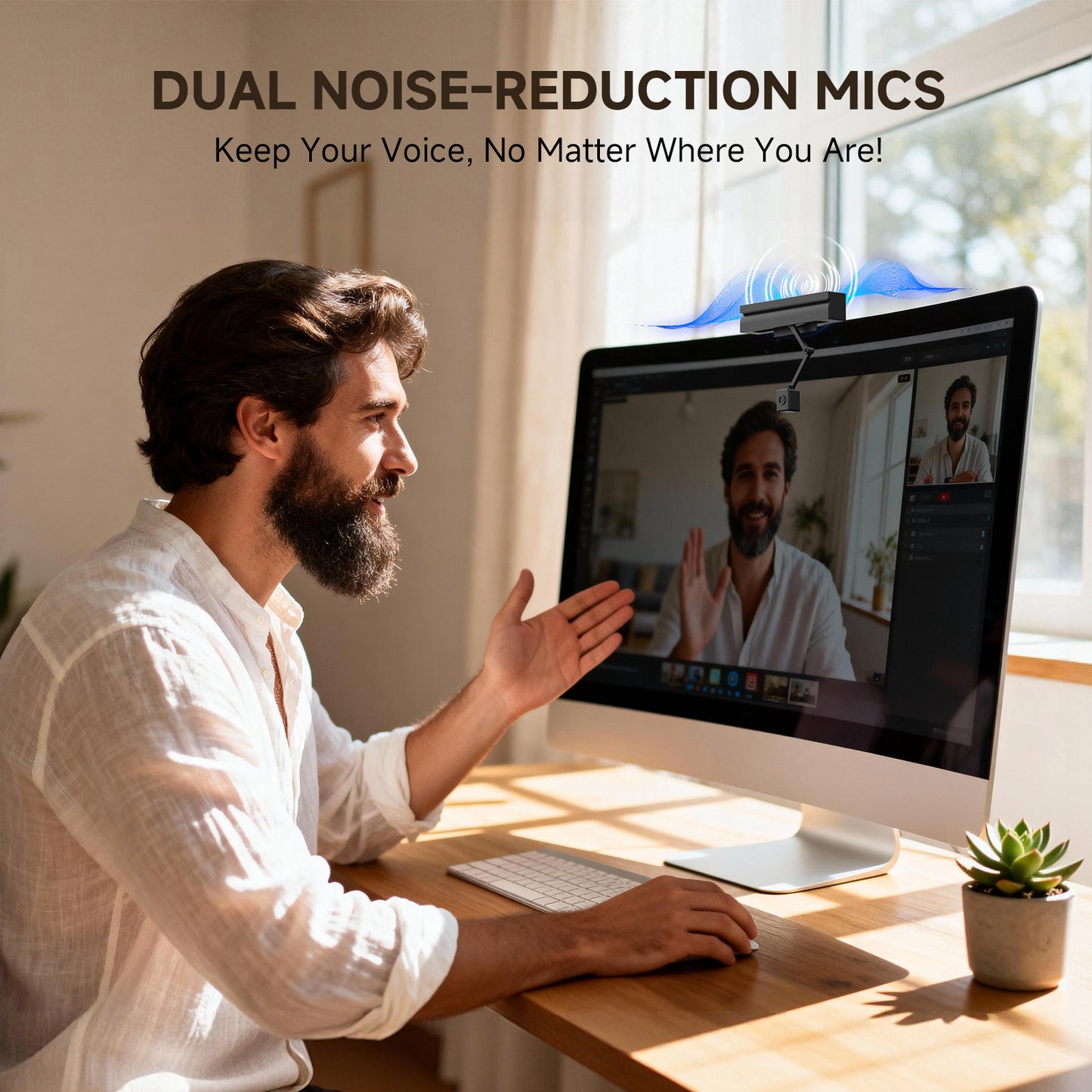 GazeSync Eye-Contact Webcam