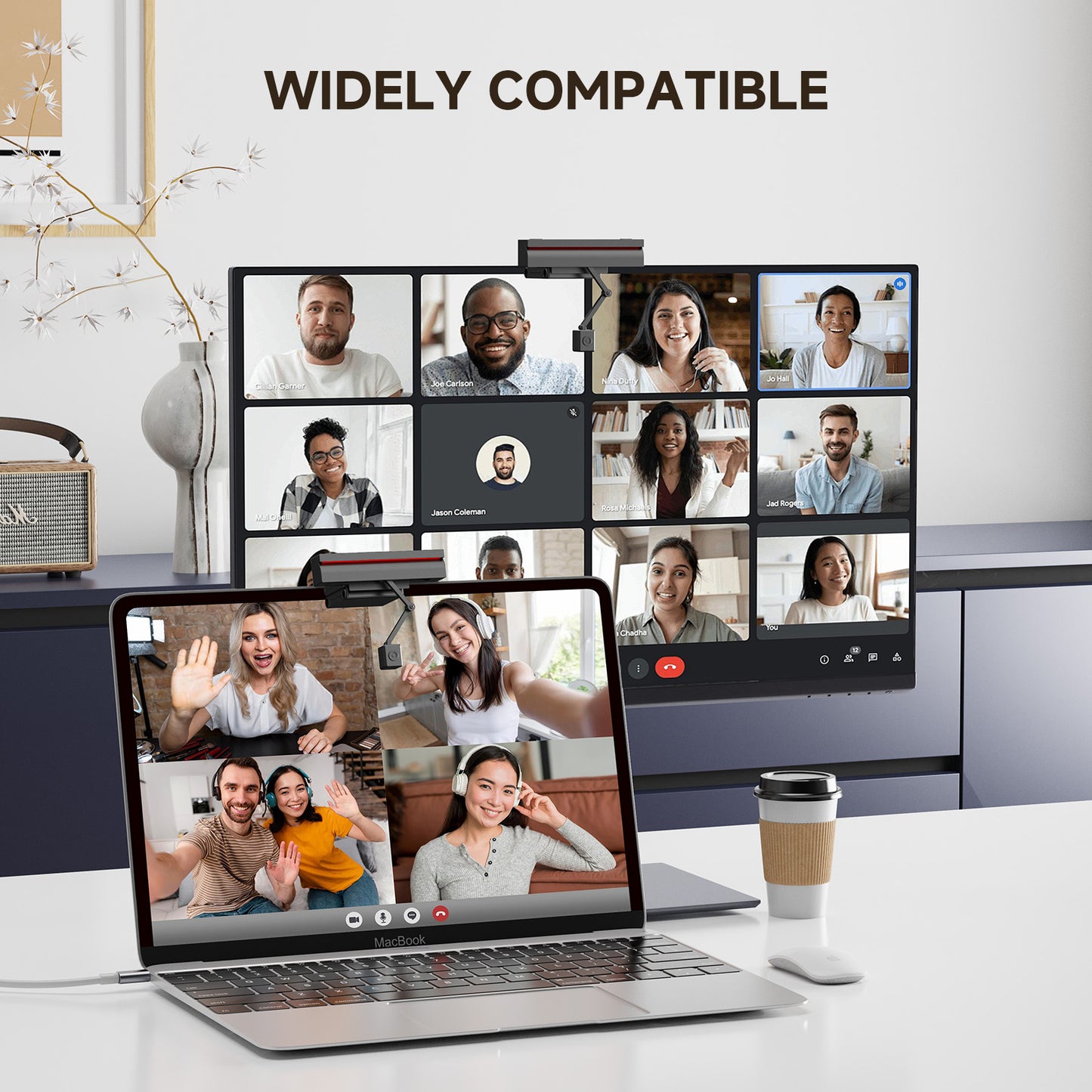 GazeSync Eye-Contact Webcam